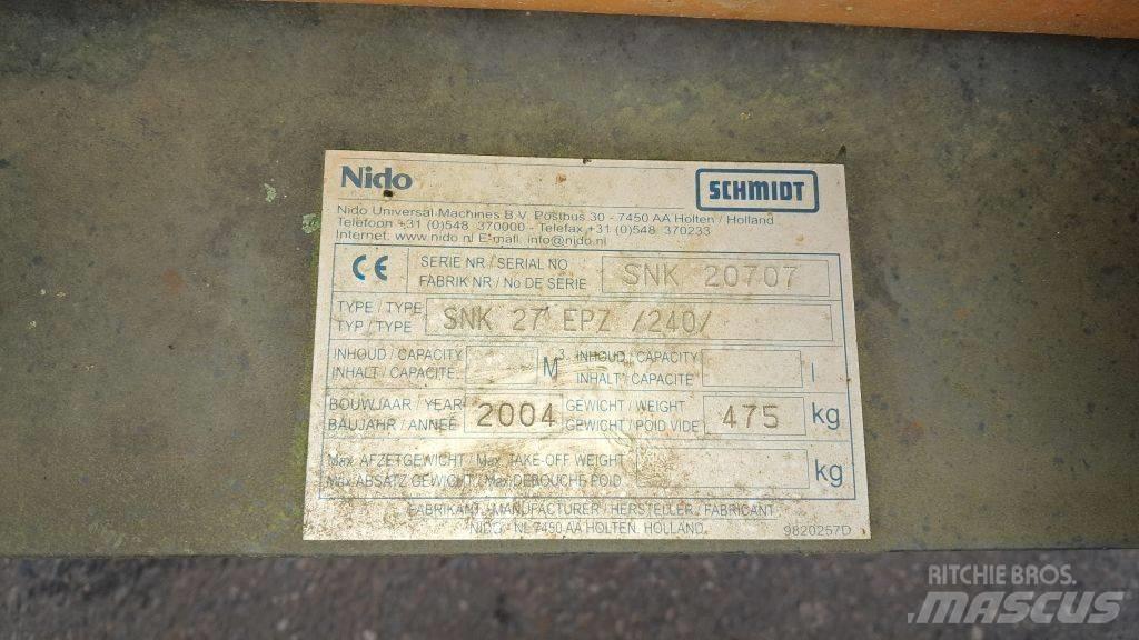 Nido SNK27 EPZ Snöblad och plogar