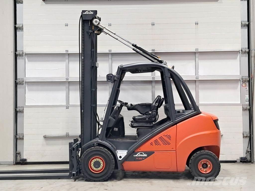 Linde H35D-02 Dieselmotviktstruckar