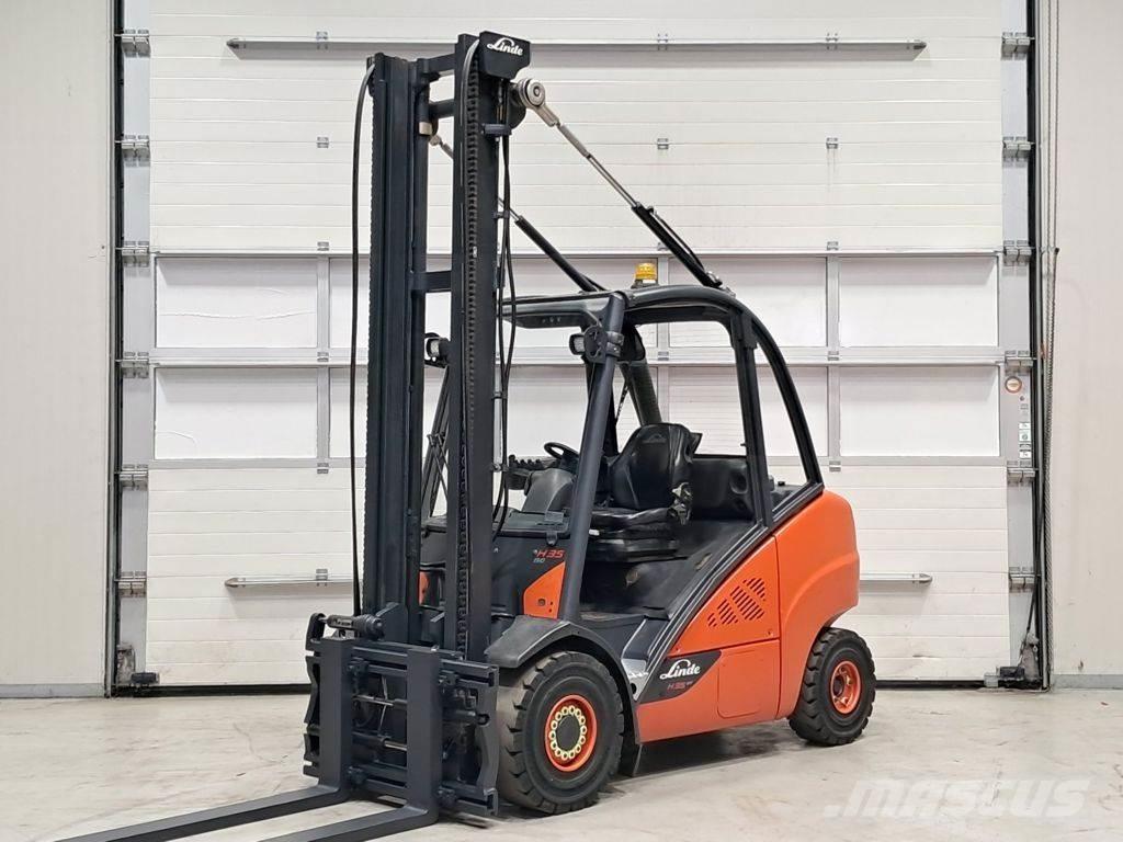 Linde H35D-02 Dieselmotviktstruckar