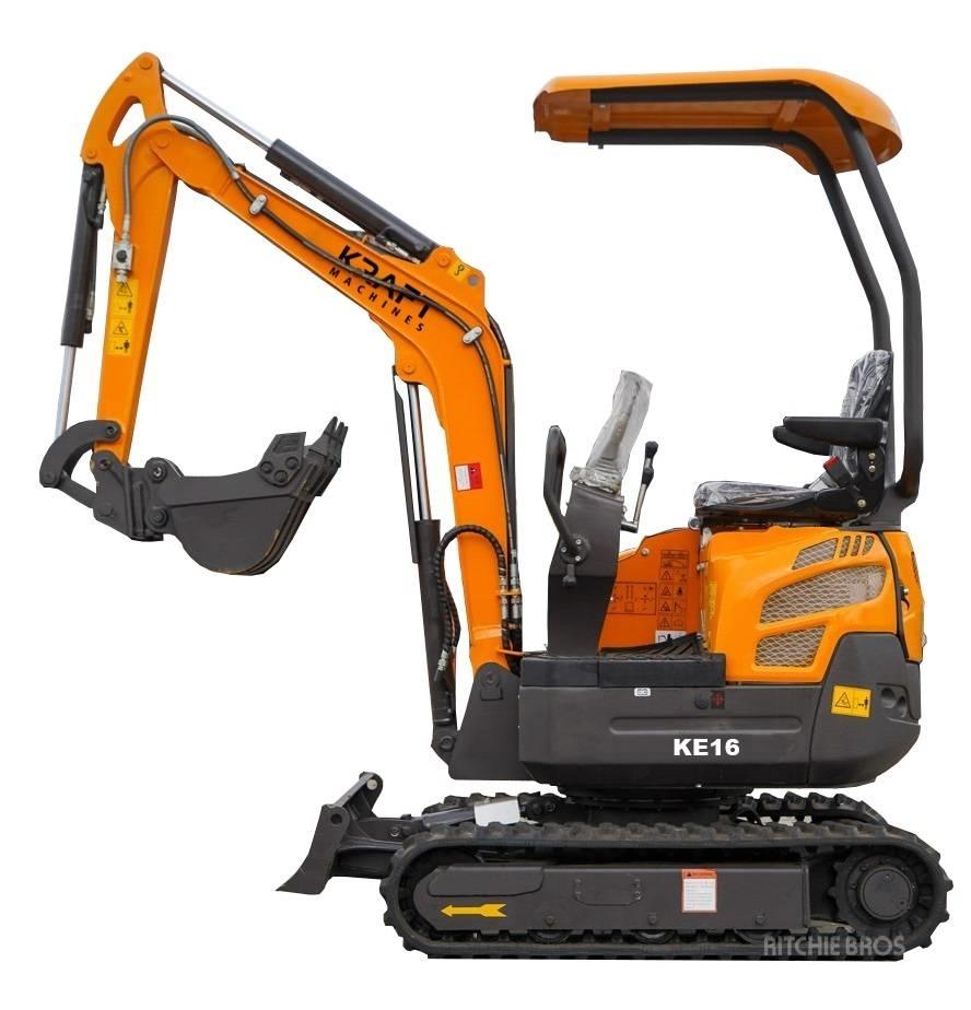 Kraft KE16 Minigrävare < 7t