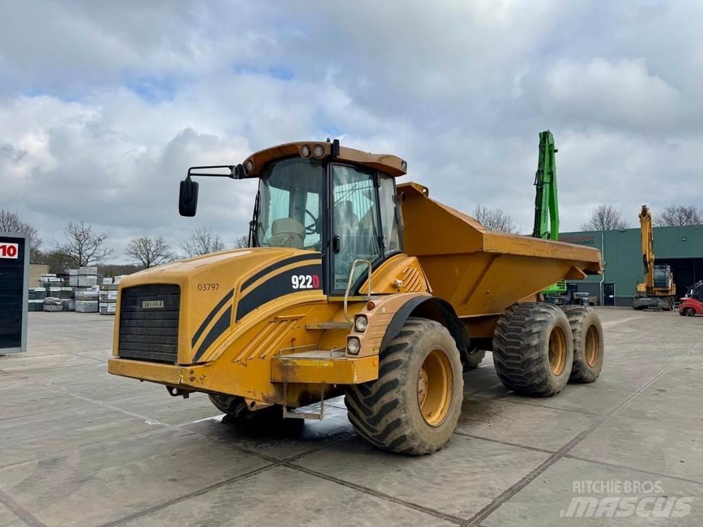 Hydrema 922 D Midjestyrd dumper