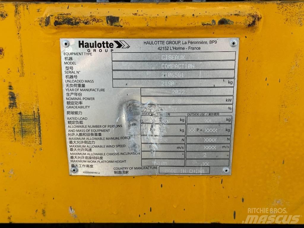 Haulotte COMPACT 10N Saxliftar