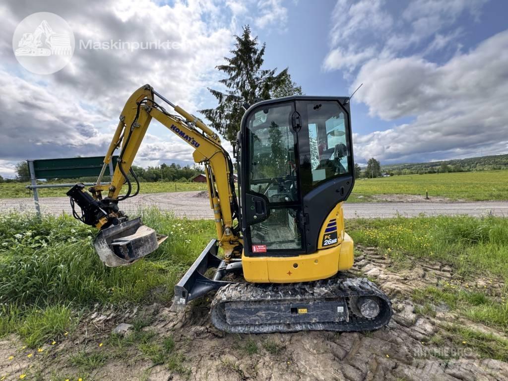 Komatsu PC 26 MR Minigrävare < 7t