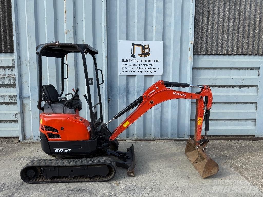 Kubota U 17 Minigrävare < 7t