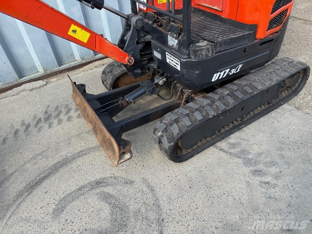 Kubota U 17 Minigrävare < 7t