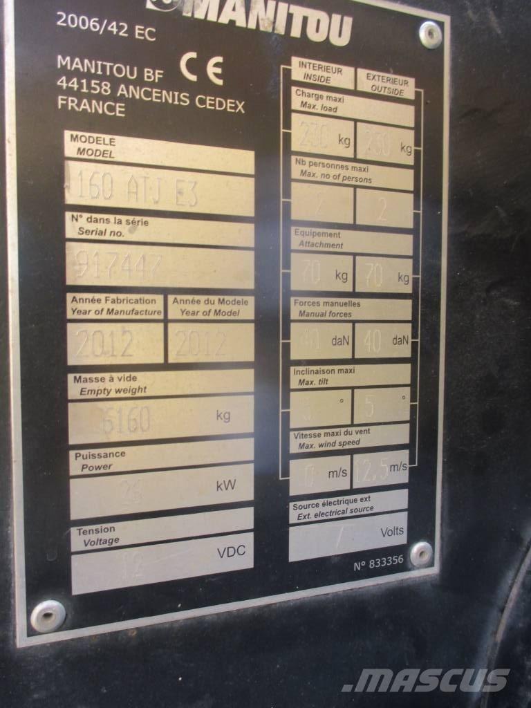 Manitou 160 ATJ Bomliftar