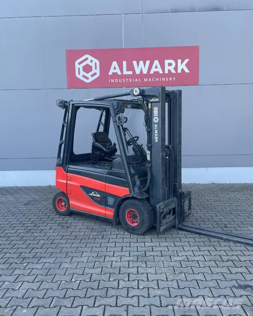 Linde E 20 Elmotviktstruckar