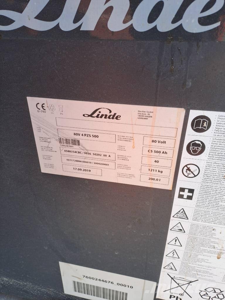 Linde E 20 Elmotviktstruckar