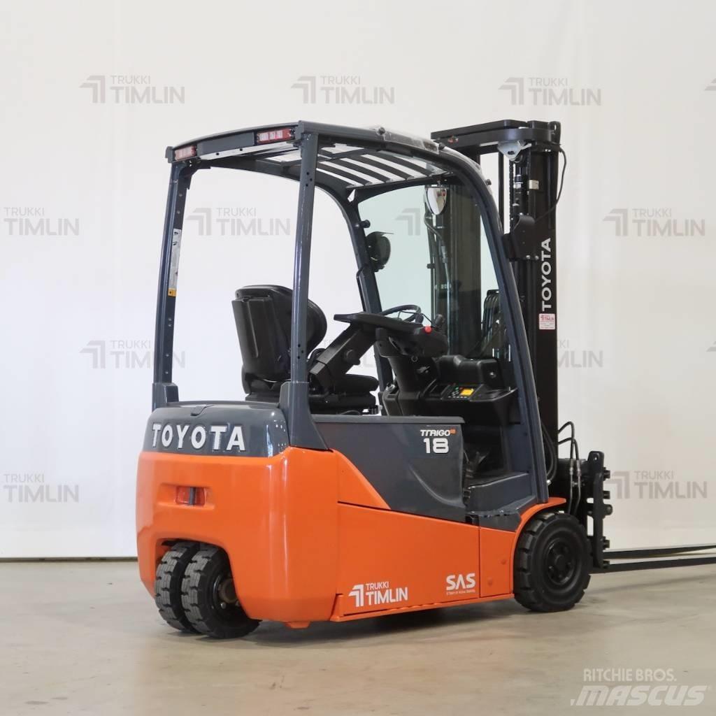 Toyota 8FBE18T Elmotviktstruckar