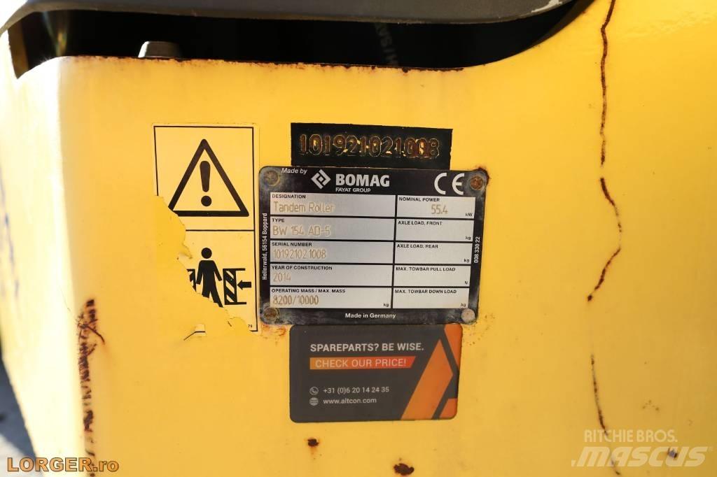 Bomag BW 154 AD-5 Tvåvalsvältar