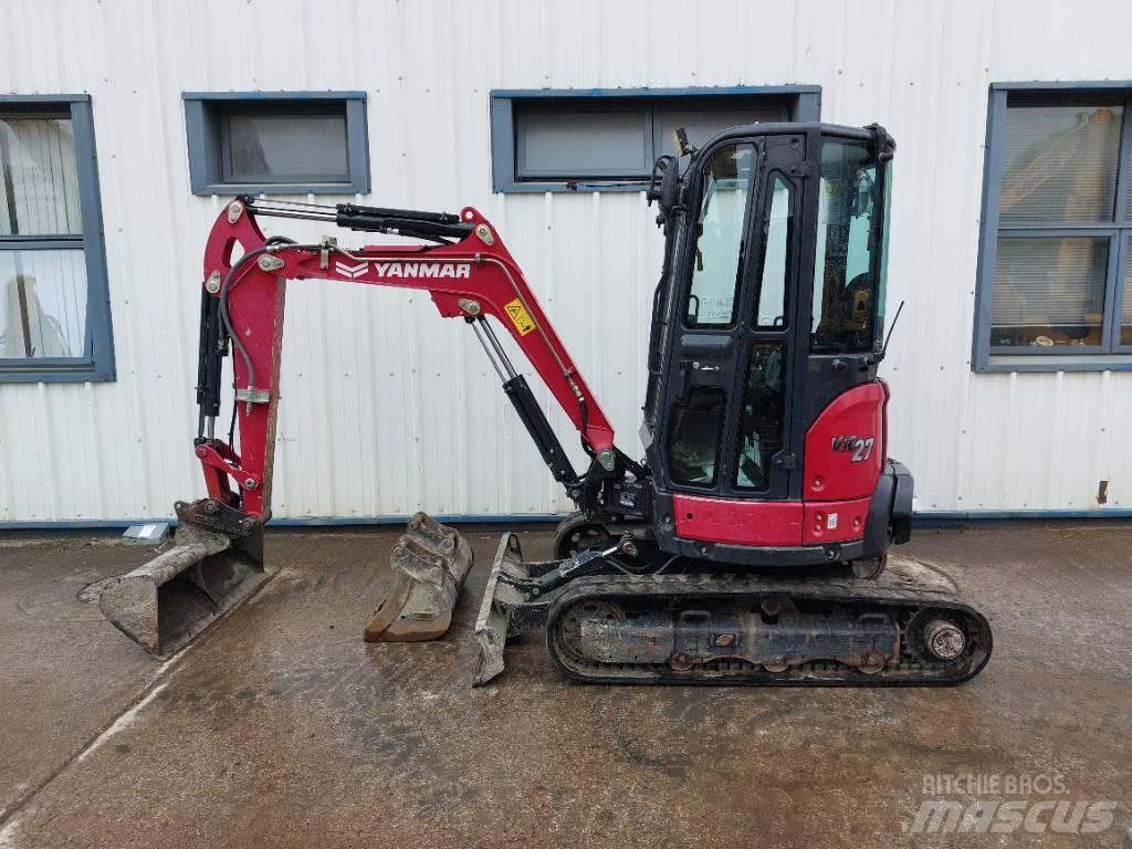 Yanmar Vio 27-6 Minigrävare < 7t