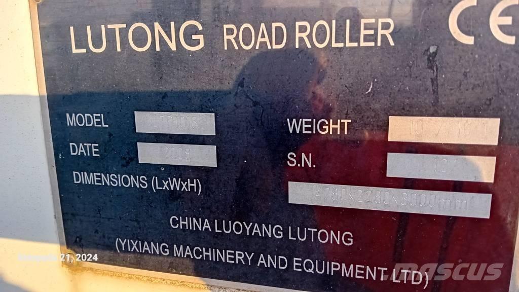 Lutong LTP 1016 Pneumatiska Hjulvältar