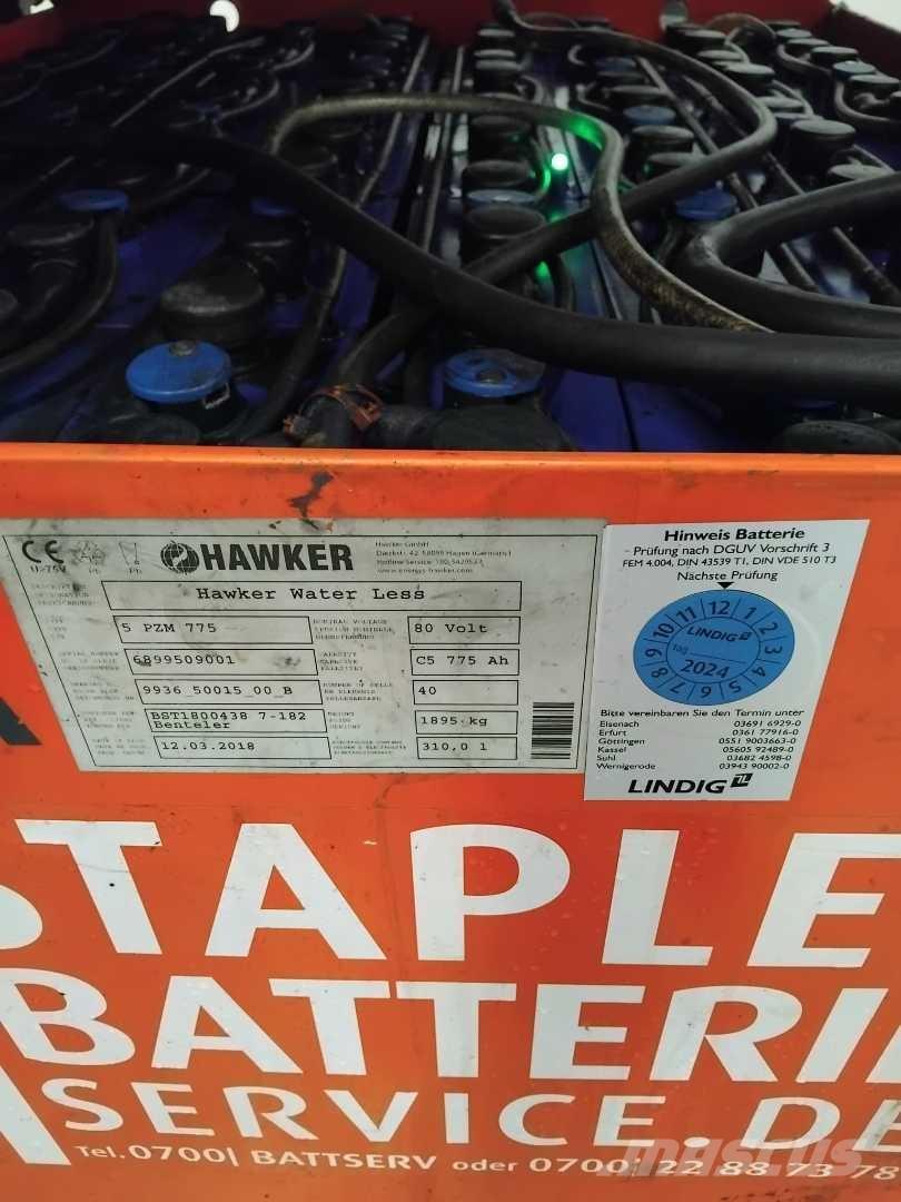 Linde E45/600H Elmotviktstruckar