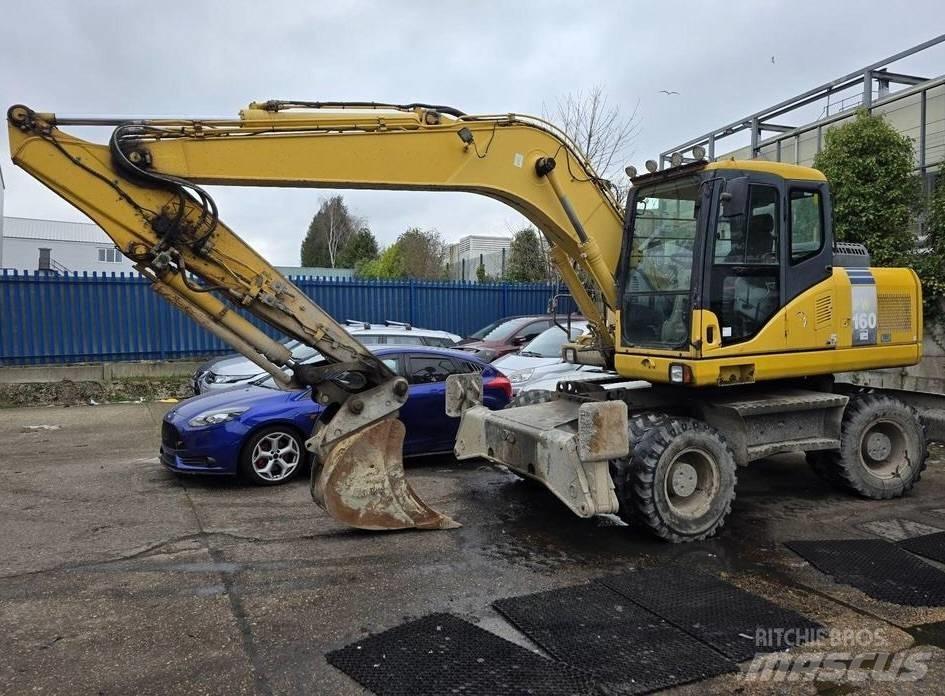 Komatsu PW 160-7 Hjulgrävare
