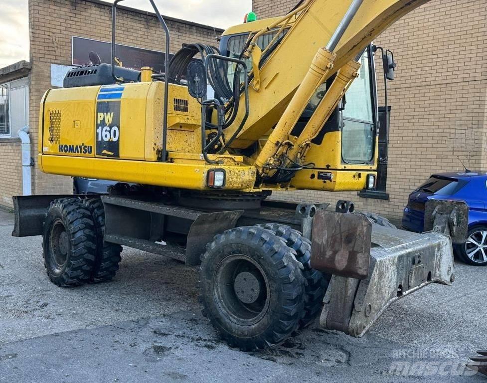 Komatsu PW 160-7 Hjulgrävare