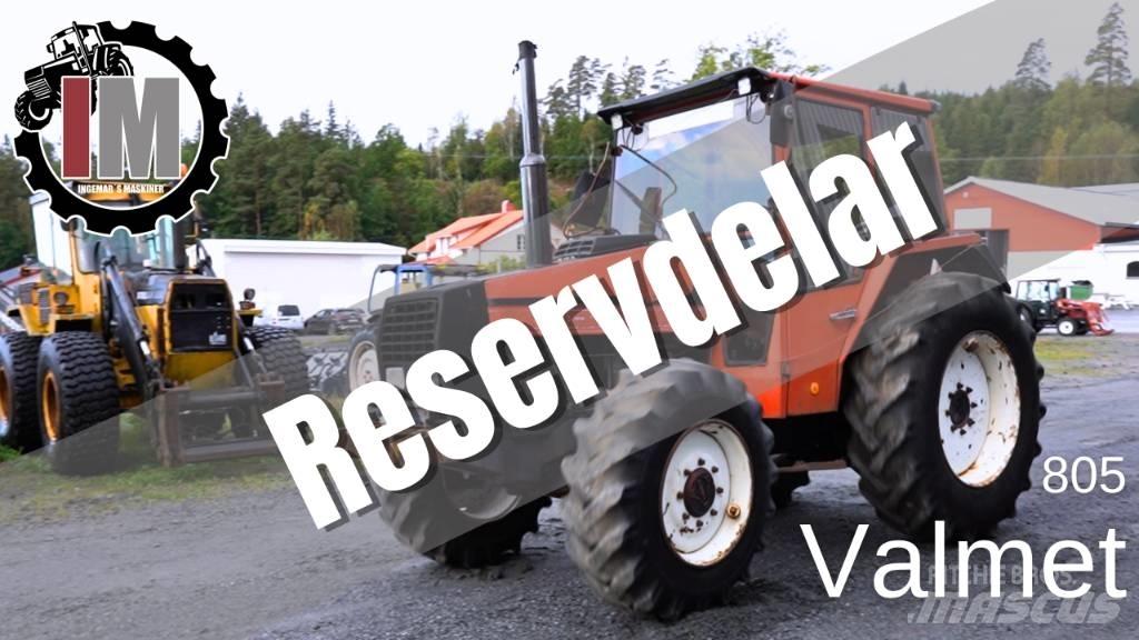 Valmet 805 Chassi och upphängning