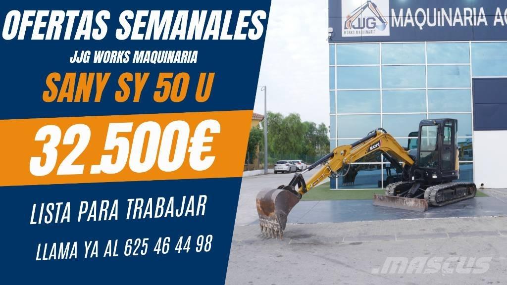 Sany SY 50 U Minigrävare < 7t