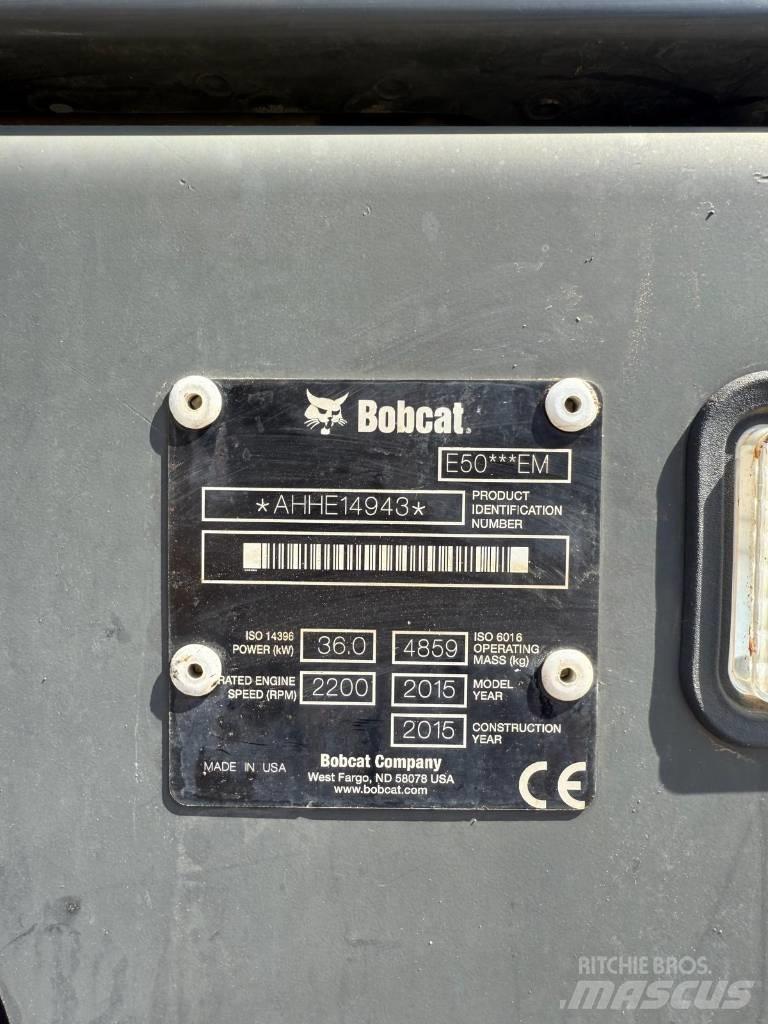 Bobcat E 50 EM Minigrävare < 7t