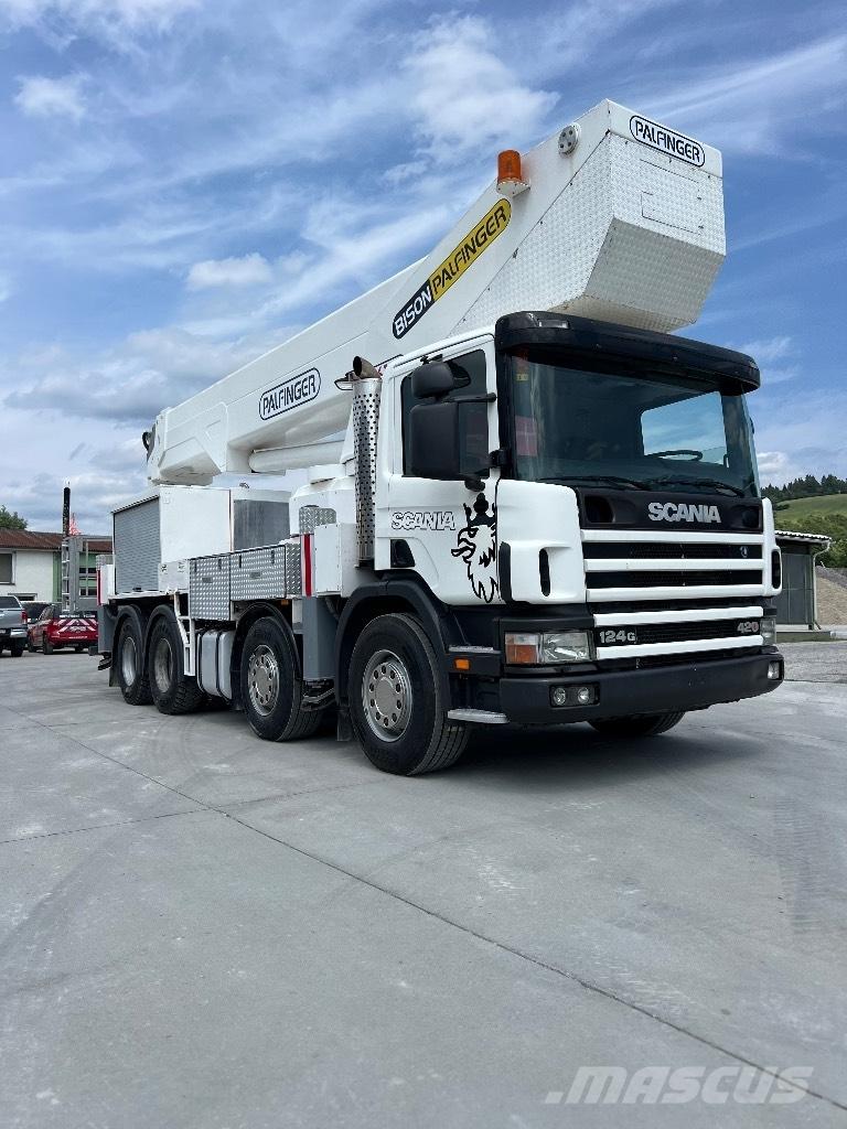 Scania 124 G 420 Kranbilar