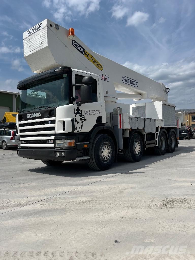 Scania 124 G 420 Kranbilar