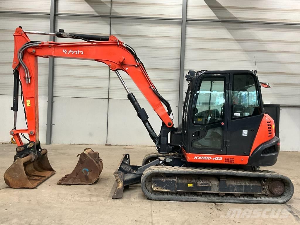 Kubota KX 080-4 A 2 Midigrävmaskiner 7t - 12t