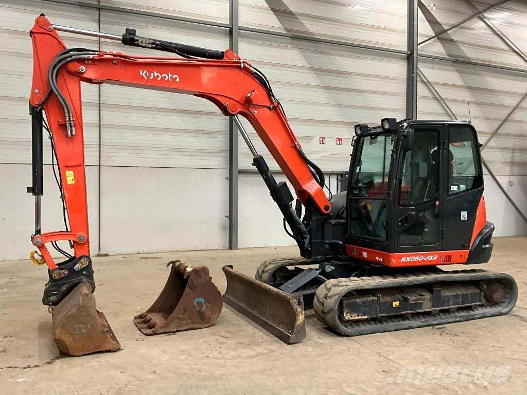 Kubota KX 080-4 A 2 Midigrävmaskiner 7t - 12t