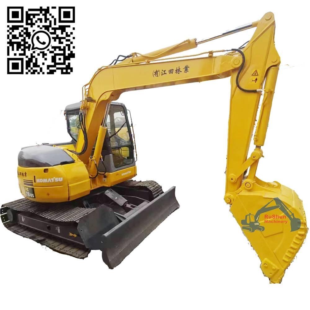 Komatsu PC78US Minigrävare < 7t