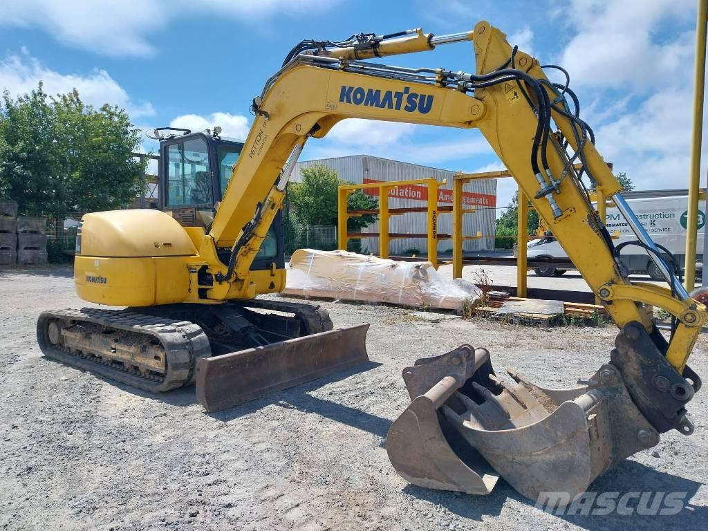 Komatsu PC80MR-5 Midigrävmaskiner 7t - 12t