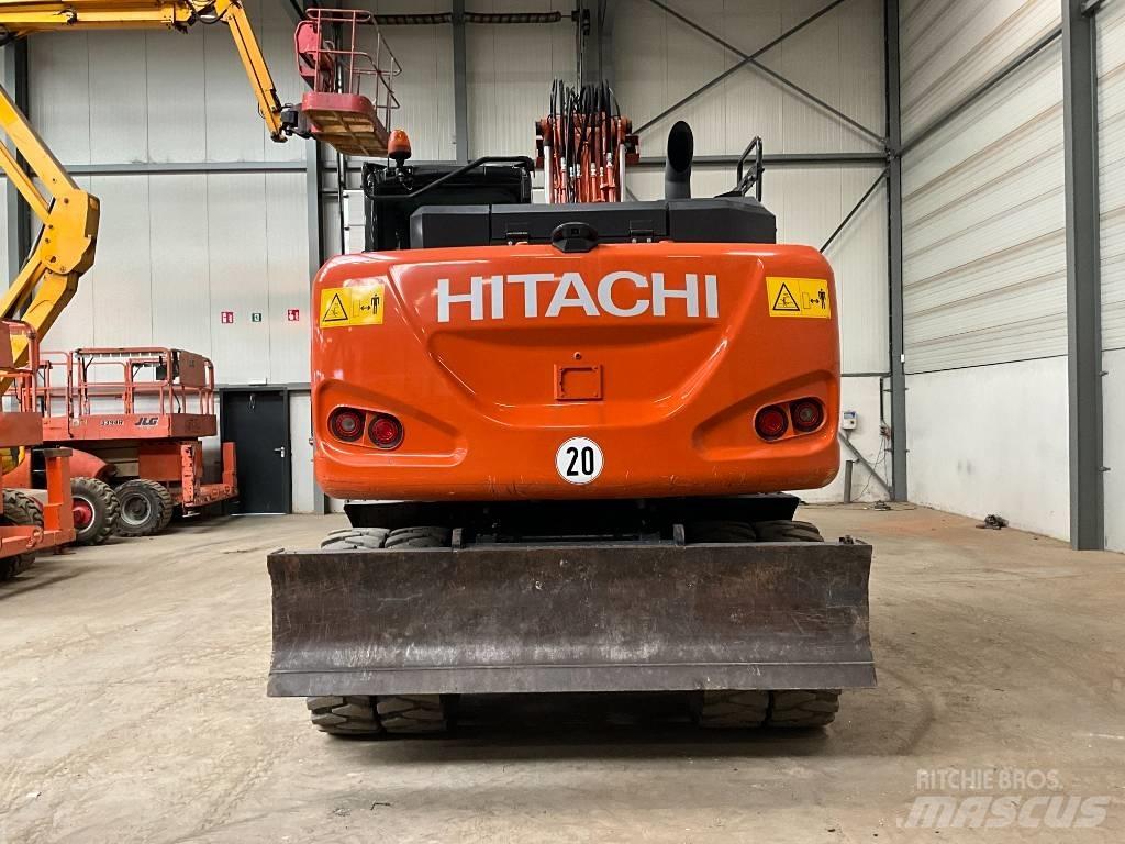 Hitachi ZX 140 W-6 Hjulgrävare