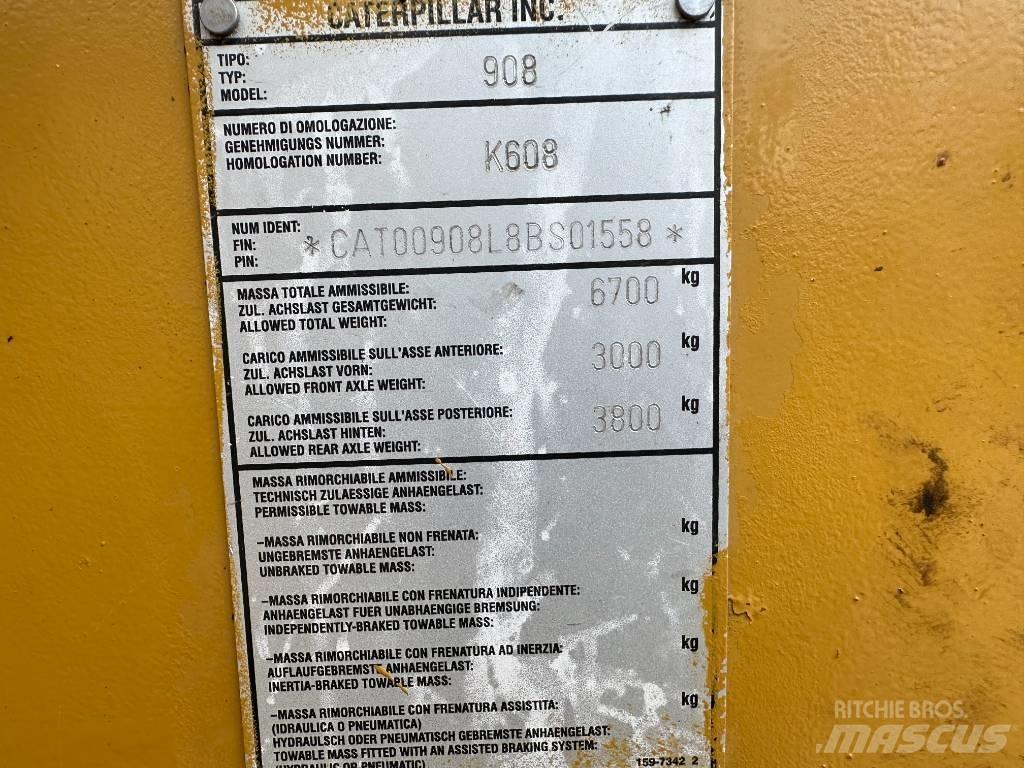 CAT 908 Hjullastare