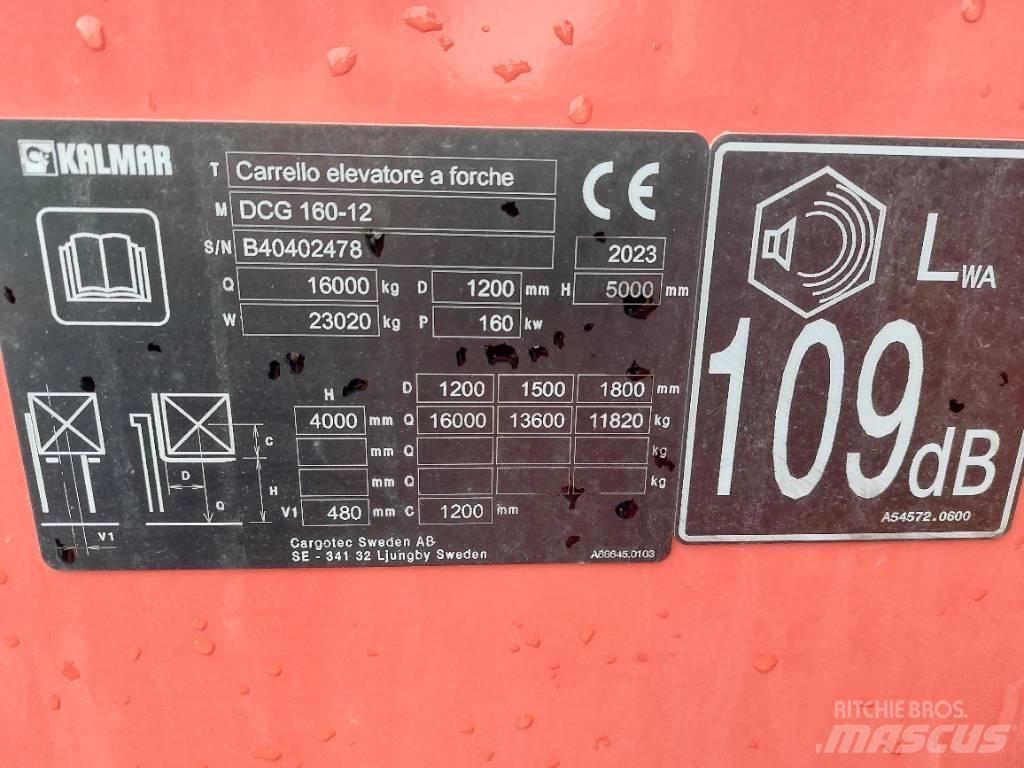 Kalmar DCG160-12 Dieselmotviktstruckar
