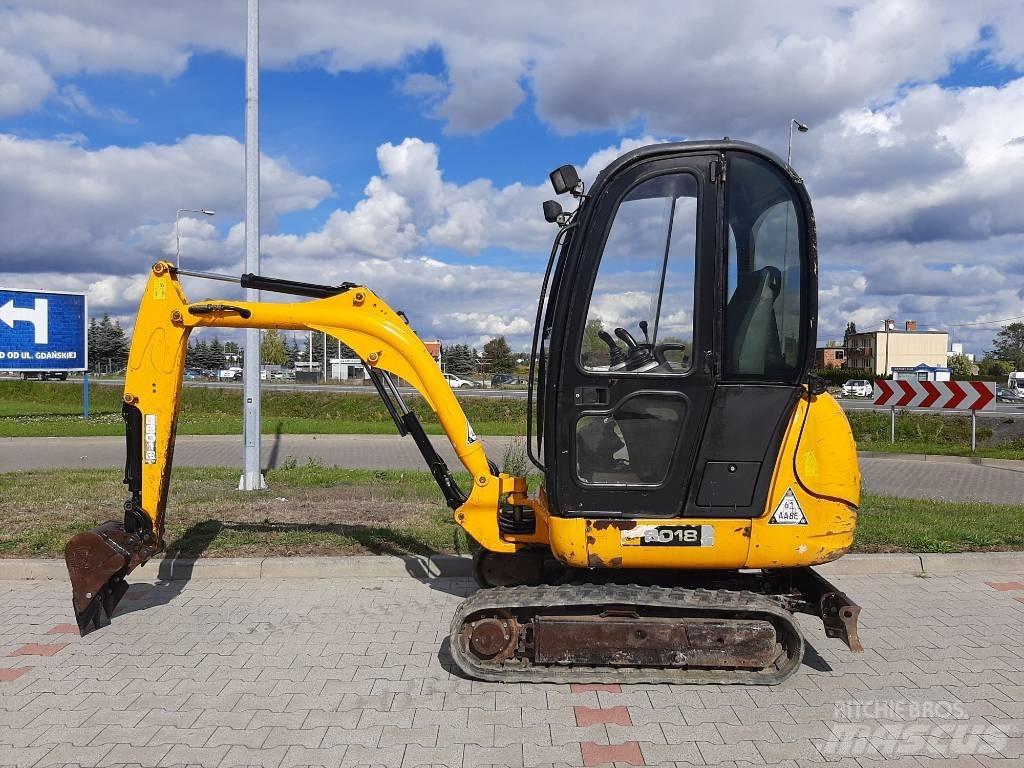 JCB 8018 Minigrävare < 7t