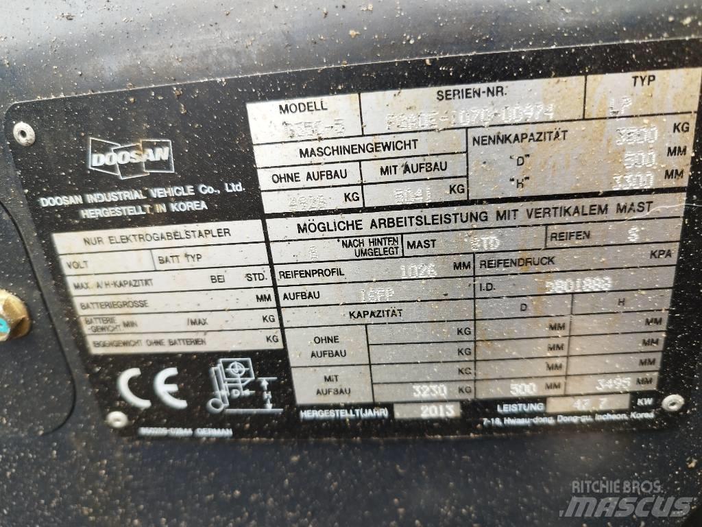 Doosan G35 C-5 Gasolmotviktstruckar