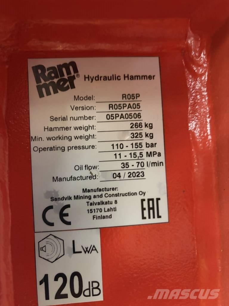 Rammer R05P Hydraulhammare