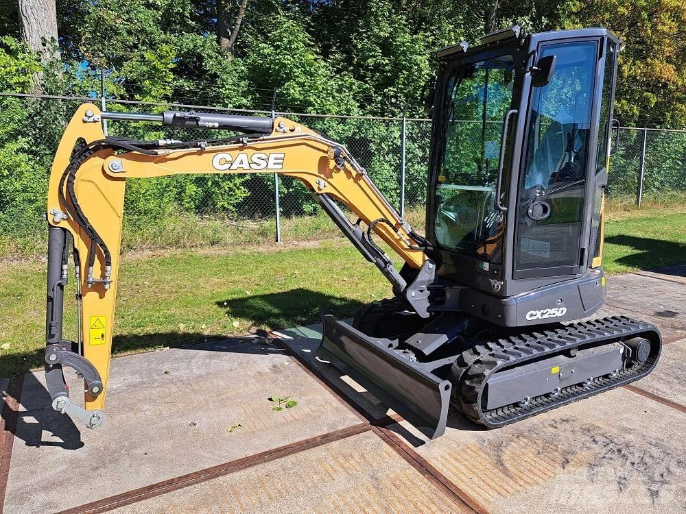 CASE CX 25 D Minigrävare < 7t