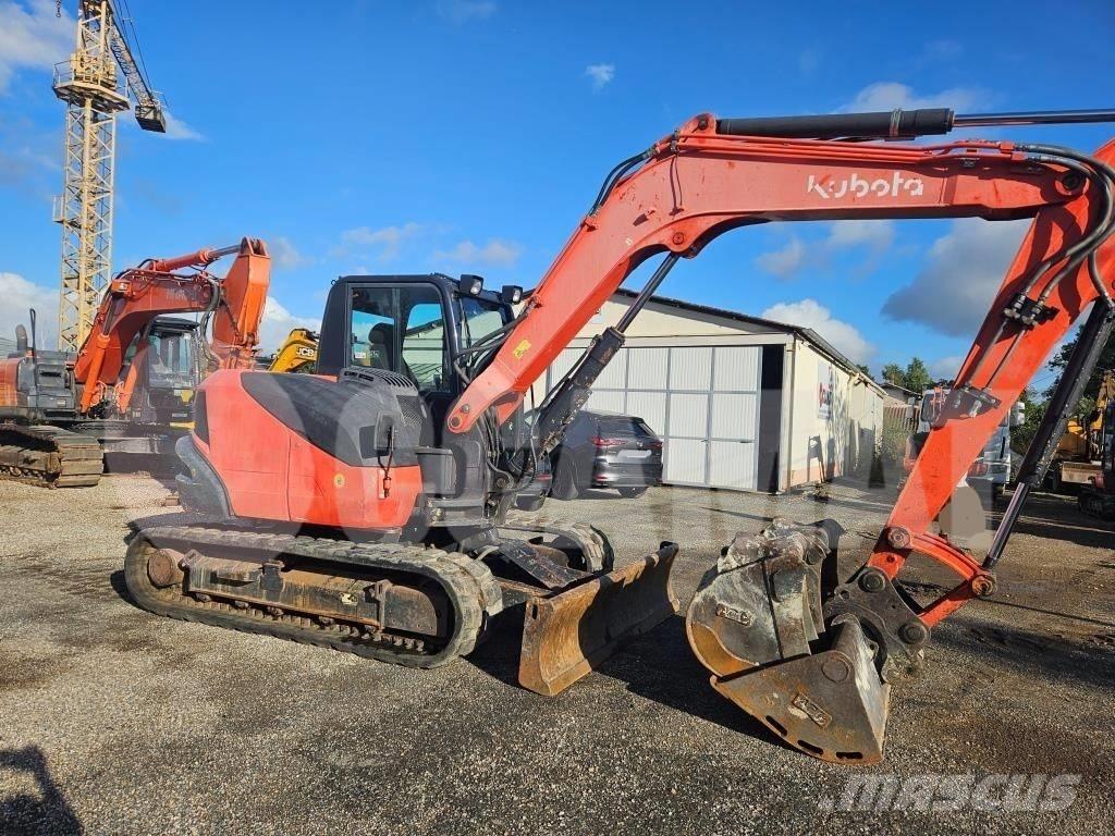 Kubota KX 080-4 Midigrävmaskiner 7t - 12t