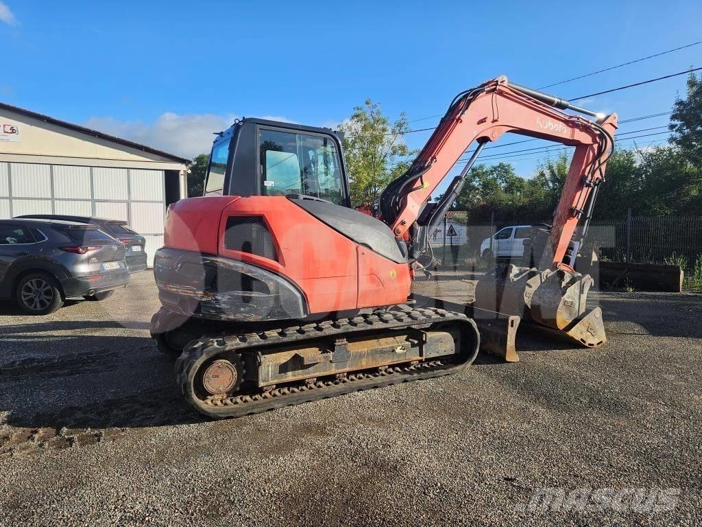 Kubota KX 080-4 Midigrävmaskiner 7t - 12t