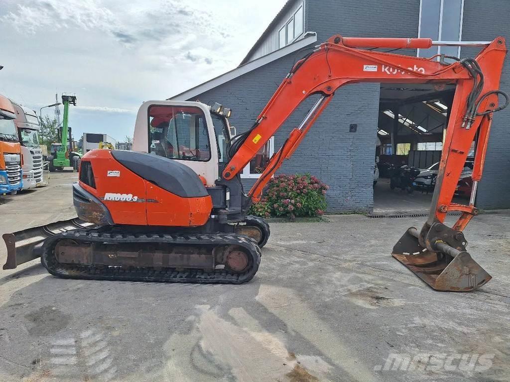 Kubota KX080 Midigrävmaskiner 7t - 12t