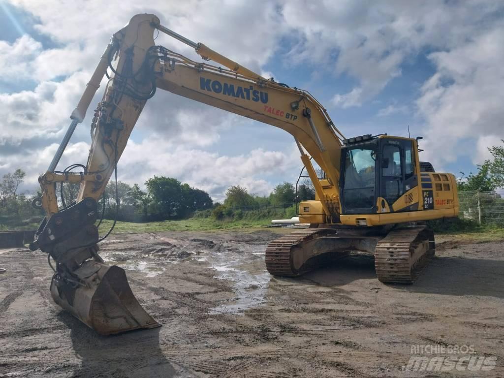 Komatsu PC210LC-10 Bandgrävare