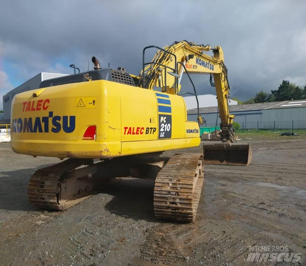 Komatsu PC210LC-10 Bandgrävare