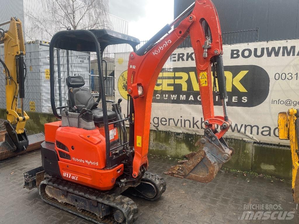 Kubota U17-3 hybride Minigrävare < 7t