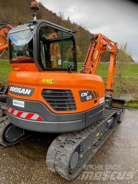 Develon DX63-3 Minigrävare < 7t