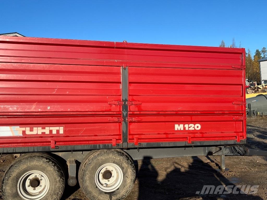 Tuhti M 120 Tippvagnar
