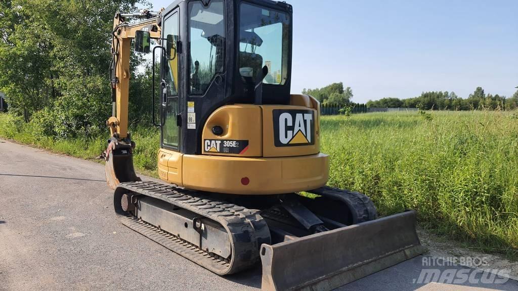 CAT 305E 2CR Minigrävare < 7t