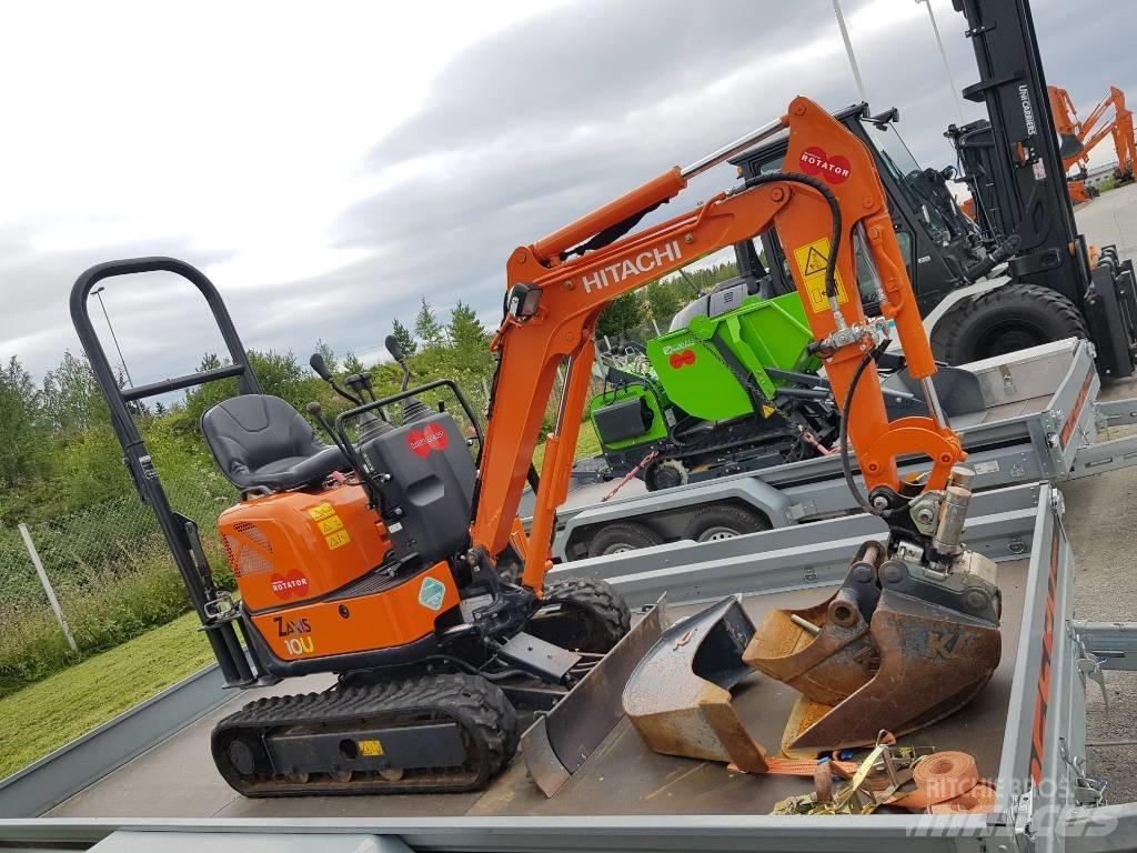 Hitachi ZX10U-2 Minigrävare < 7t
