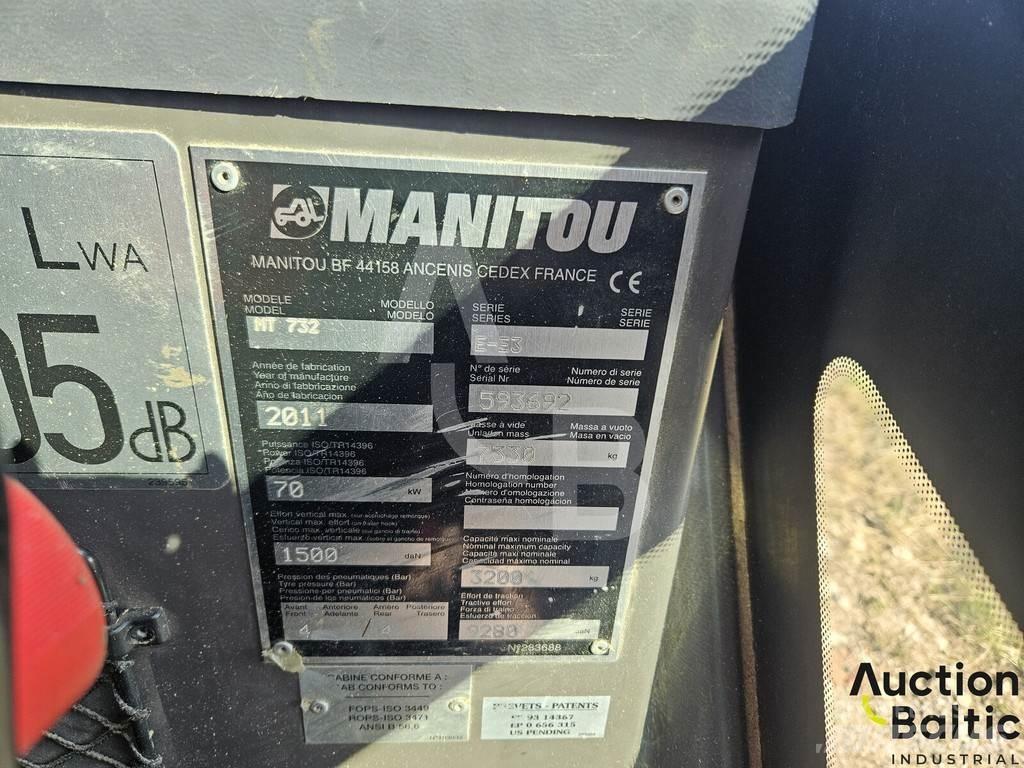 Manitou MT 732 Teleskoplastare