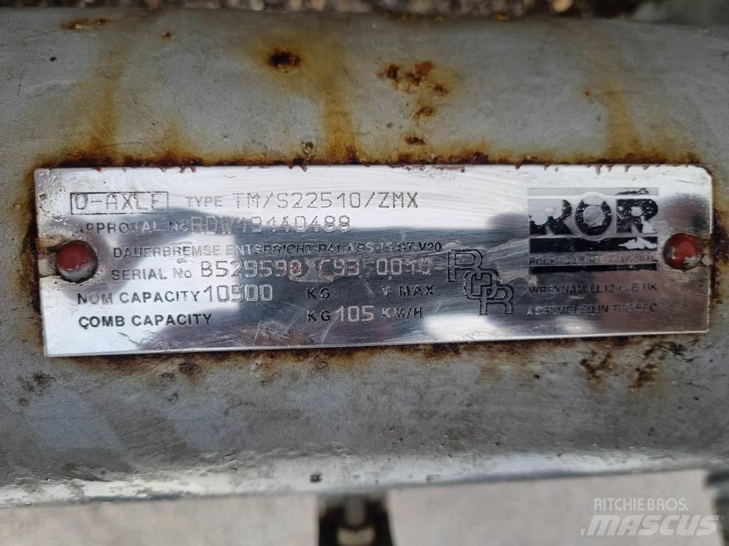  ROR TM/S22510/ZMX Hjulaxlar