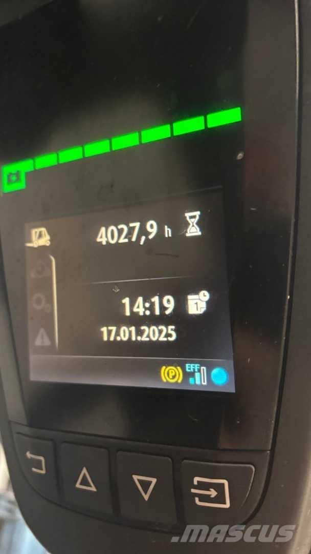 Linde E25 Elmotviktstruckar