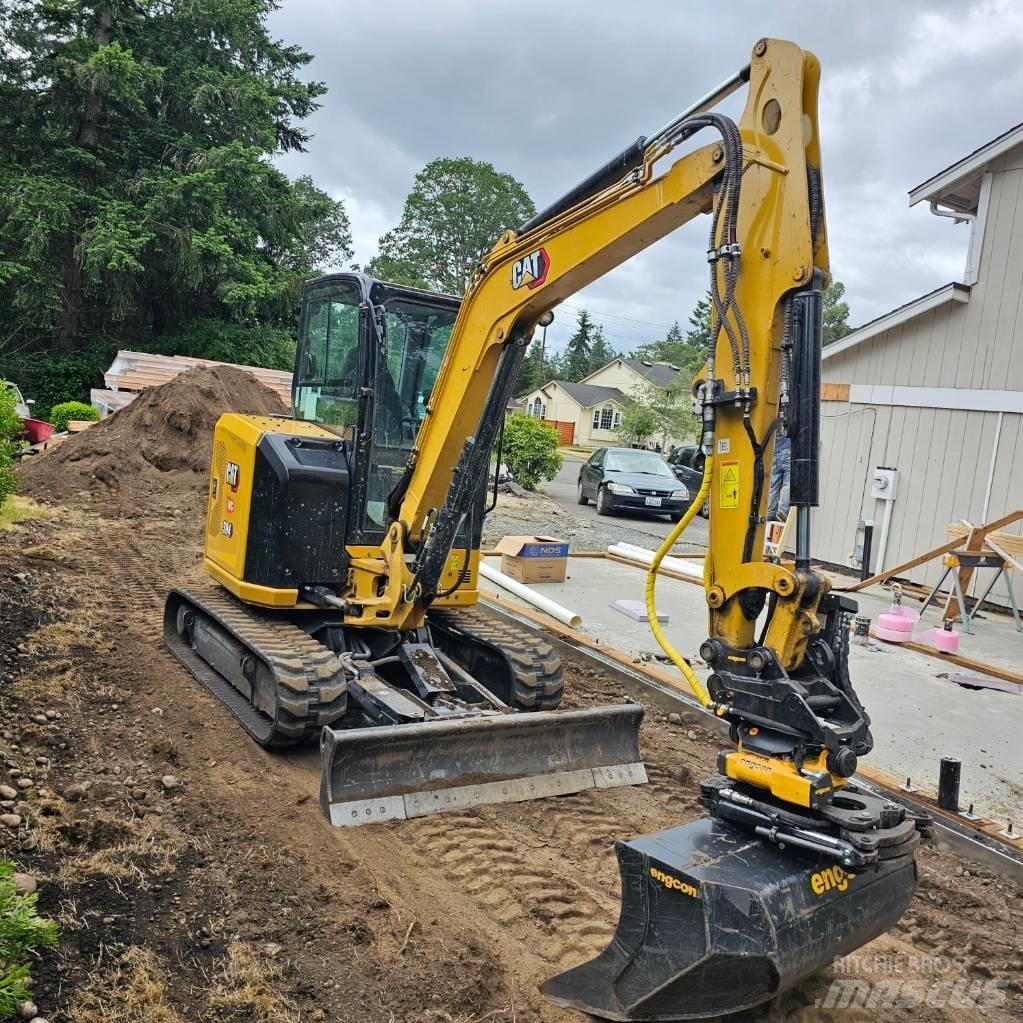 CAT 304 Minigrävare < 7t