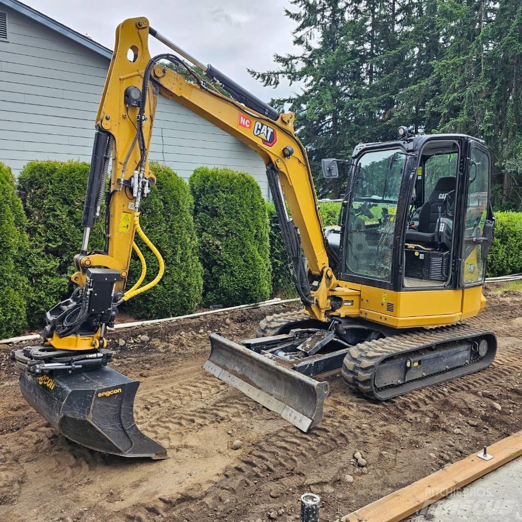 CAT 304 Minigrävare < 7t